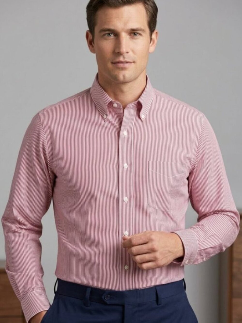 Brooks Brothers Regent no-iron cotton button-down shirt